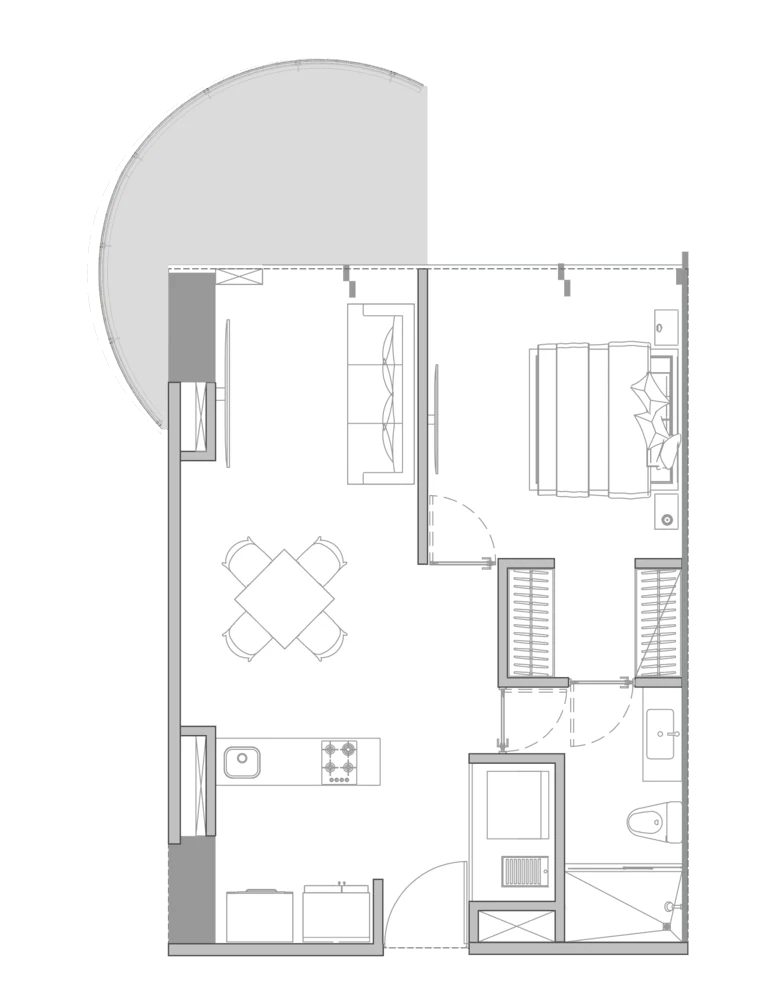 Torre residencial en Vía Montejo, Mérida - Casa Mitos
