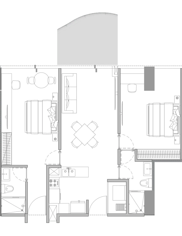 Torre residencial en Vía Montejo, Mérida - Casa Mitos