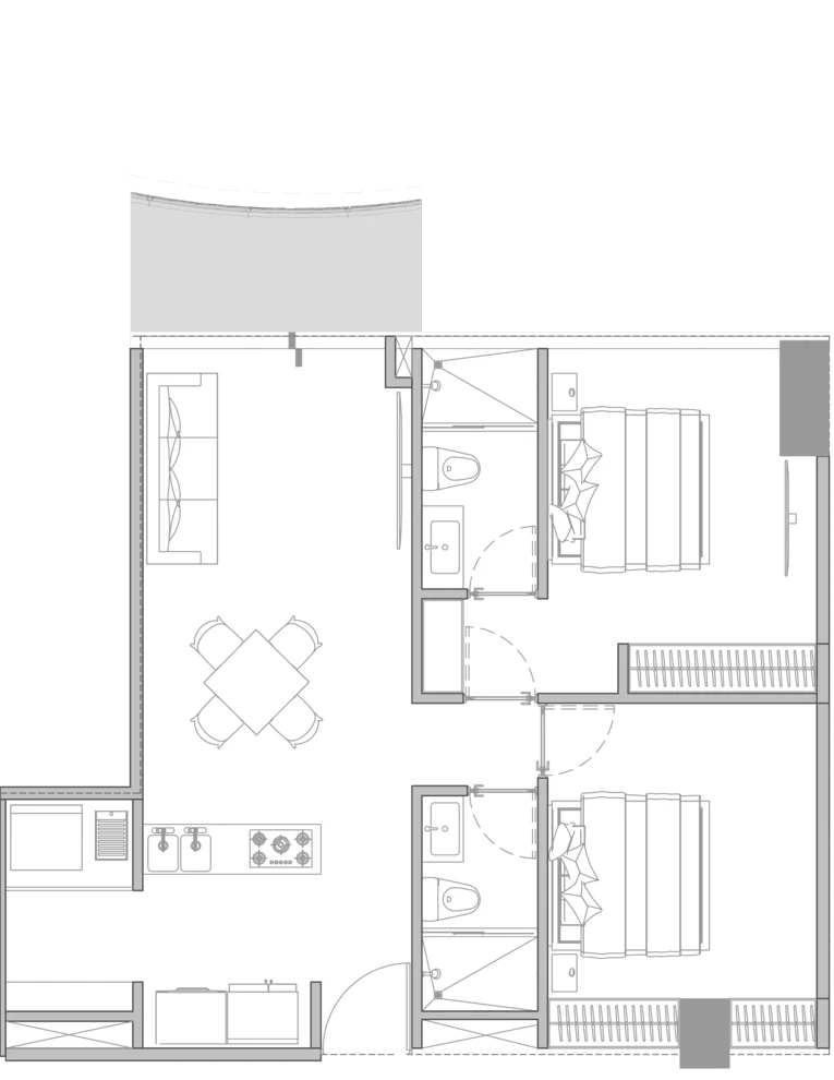 Torre residencial en Vía Montejo, Mérida - Casa Mitos