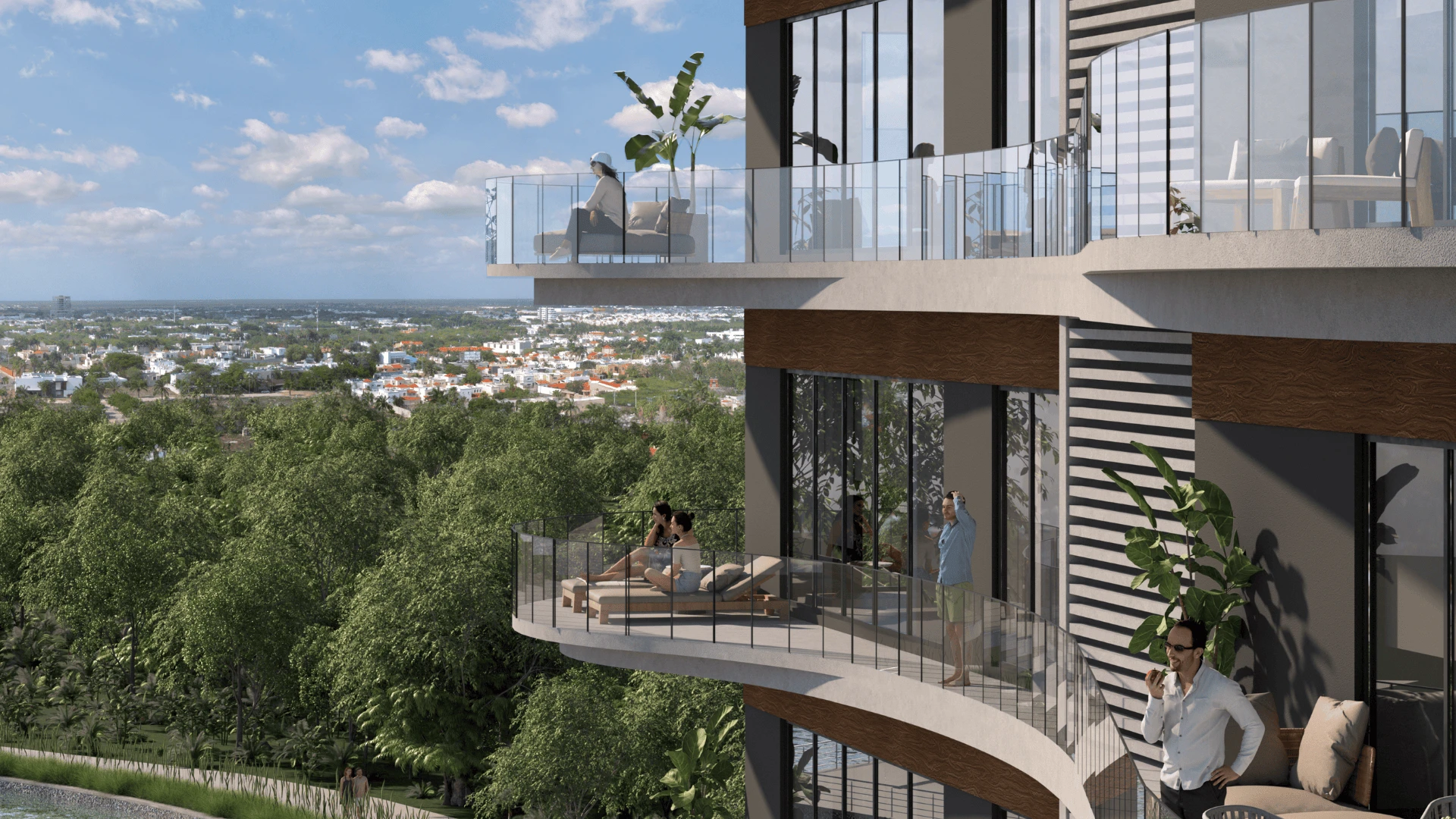 Torre residencial en Vía Montejo, Mérida - Casa Mitos