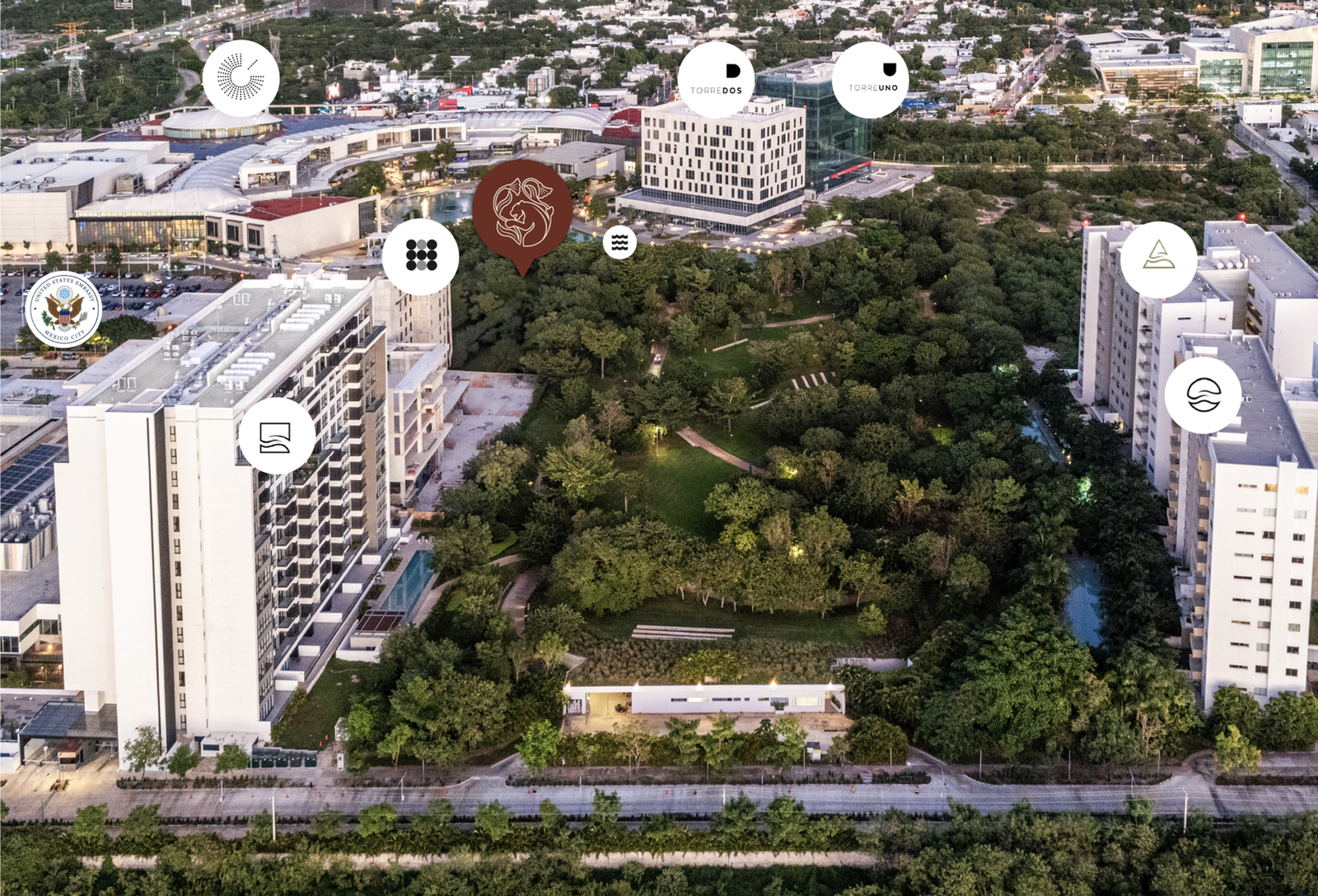Torre residencial en Vía Montejo, Mérida - Torre Mitos